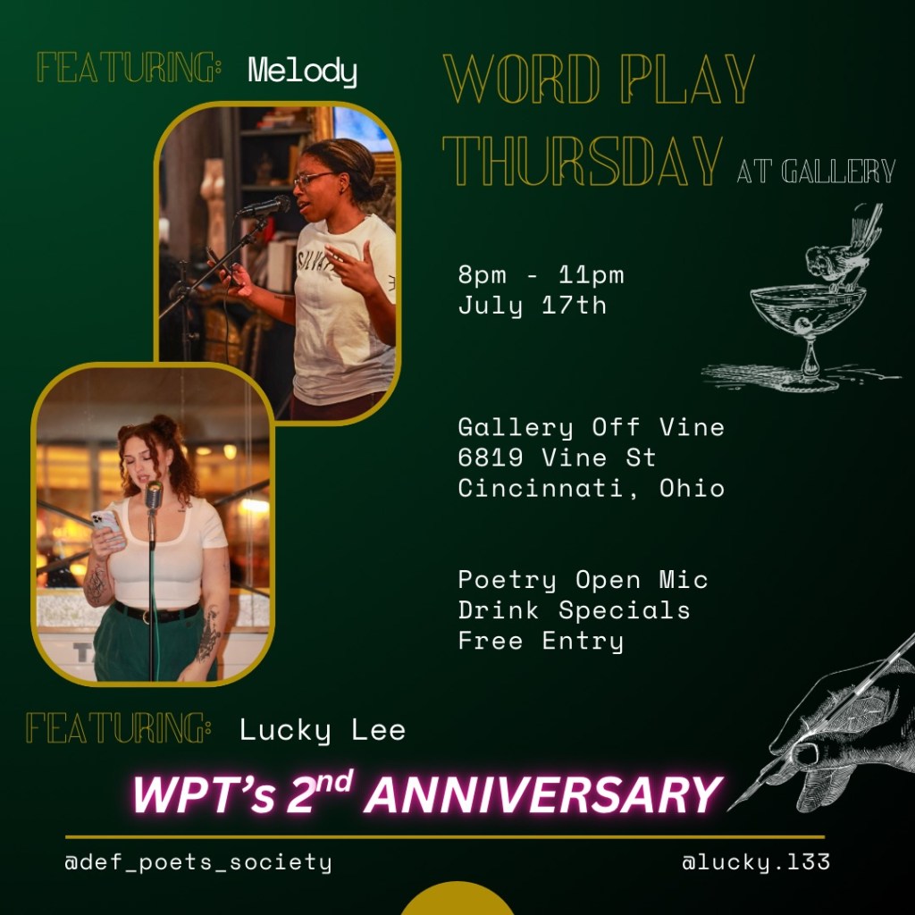 Lucky Lee Celebrates Two Years of Wordplay&nbsp;Thursday: